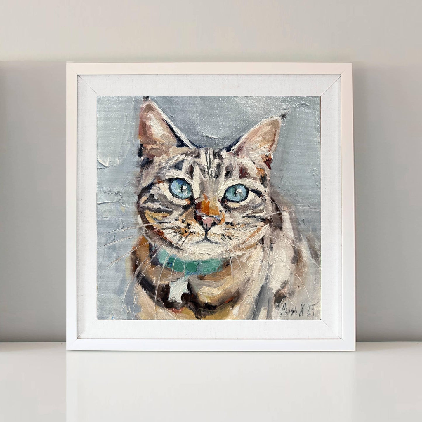Tabby Cat Portrait