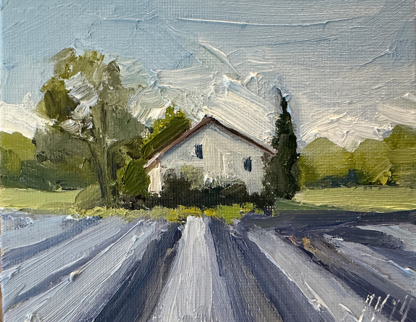 Lavender Painting