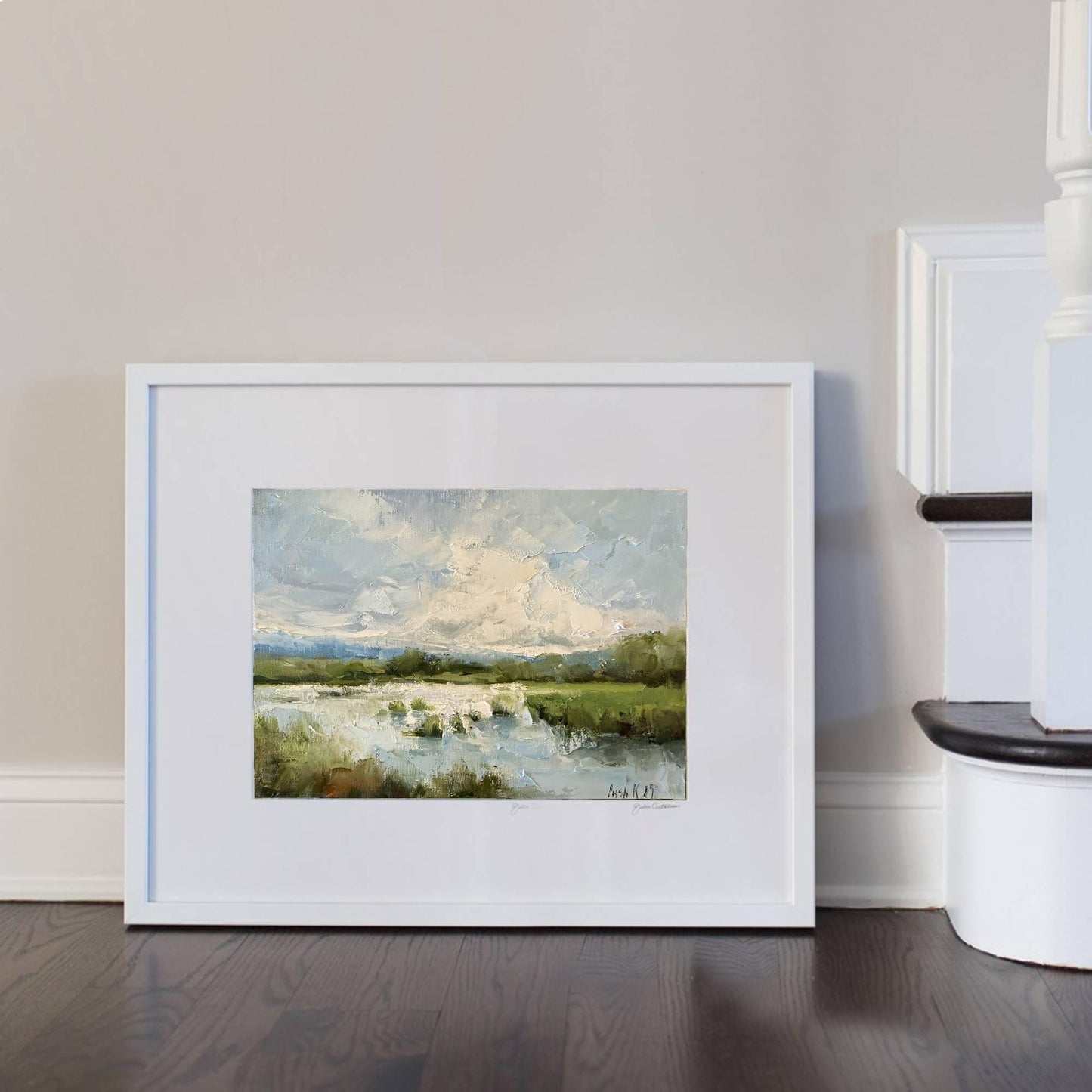 Lake Art Landscape