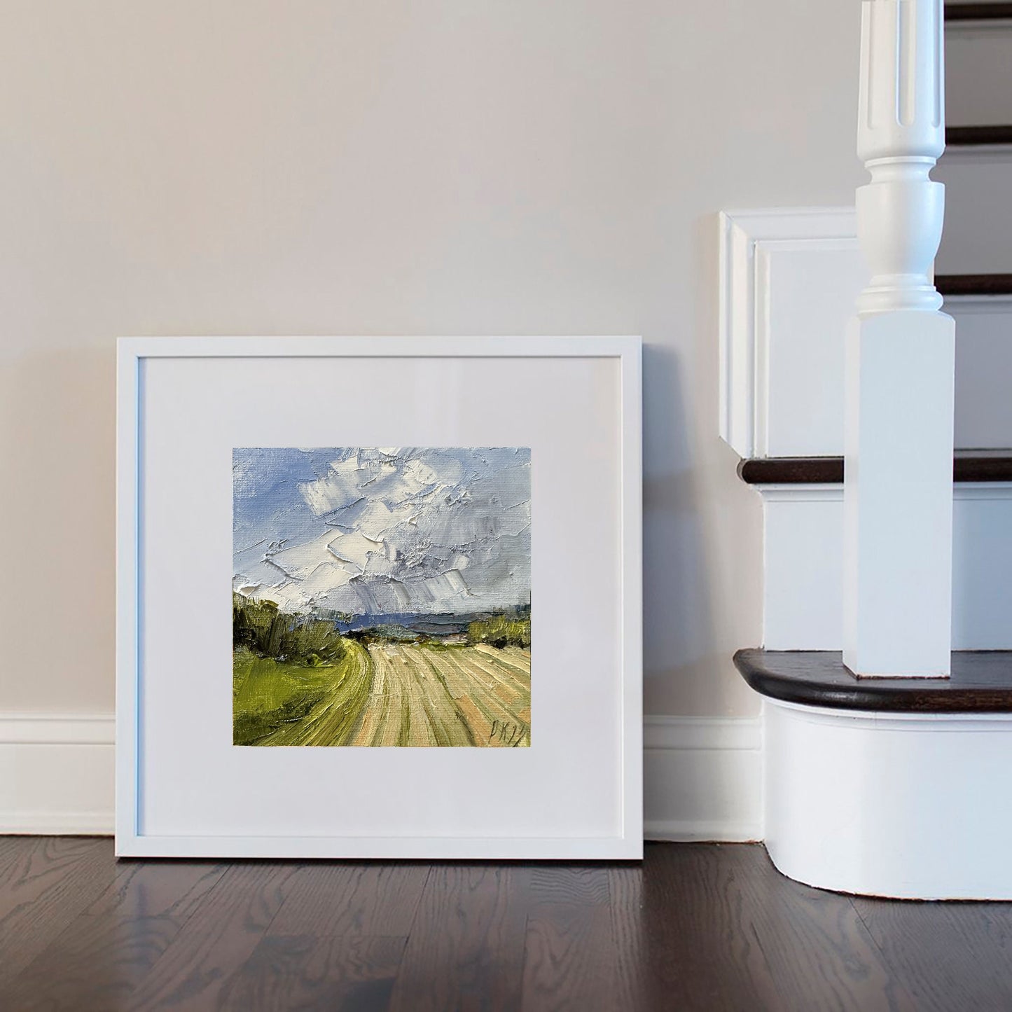 Farmland Oil Painting