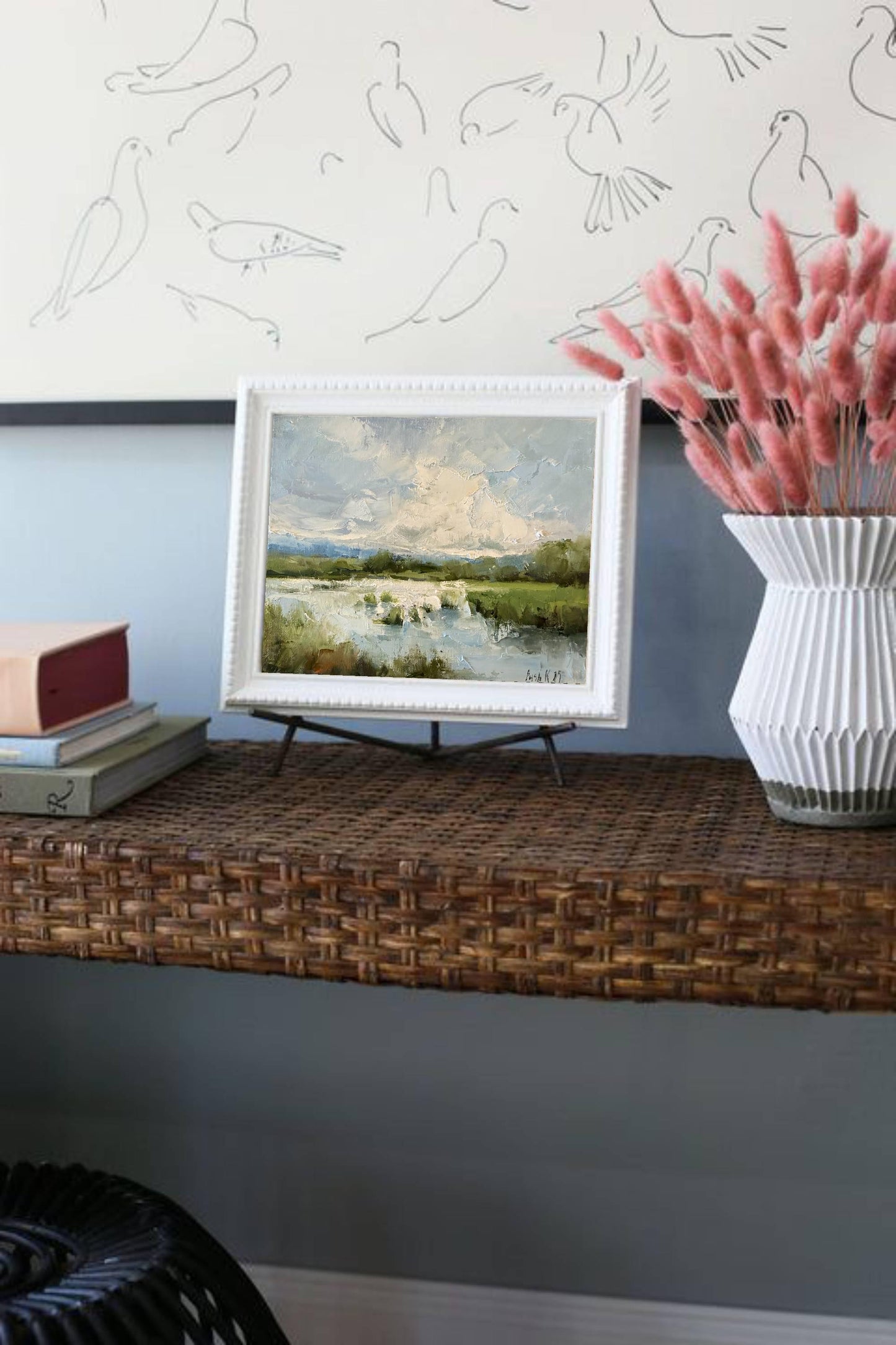 Lake Art Landscape
