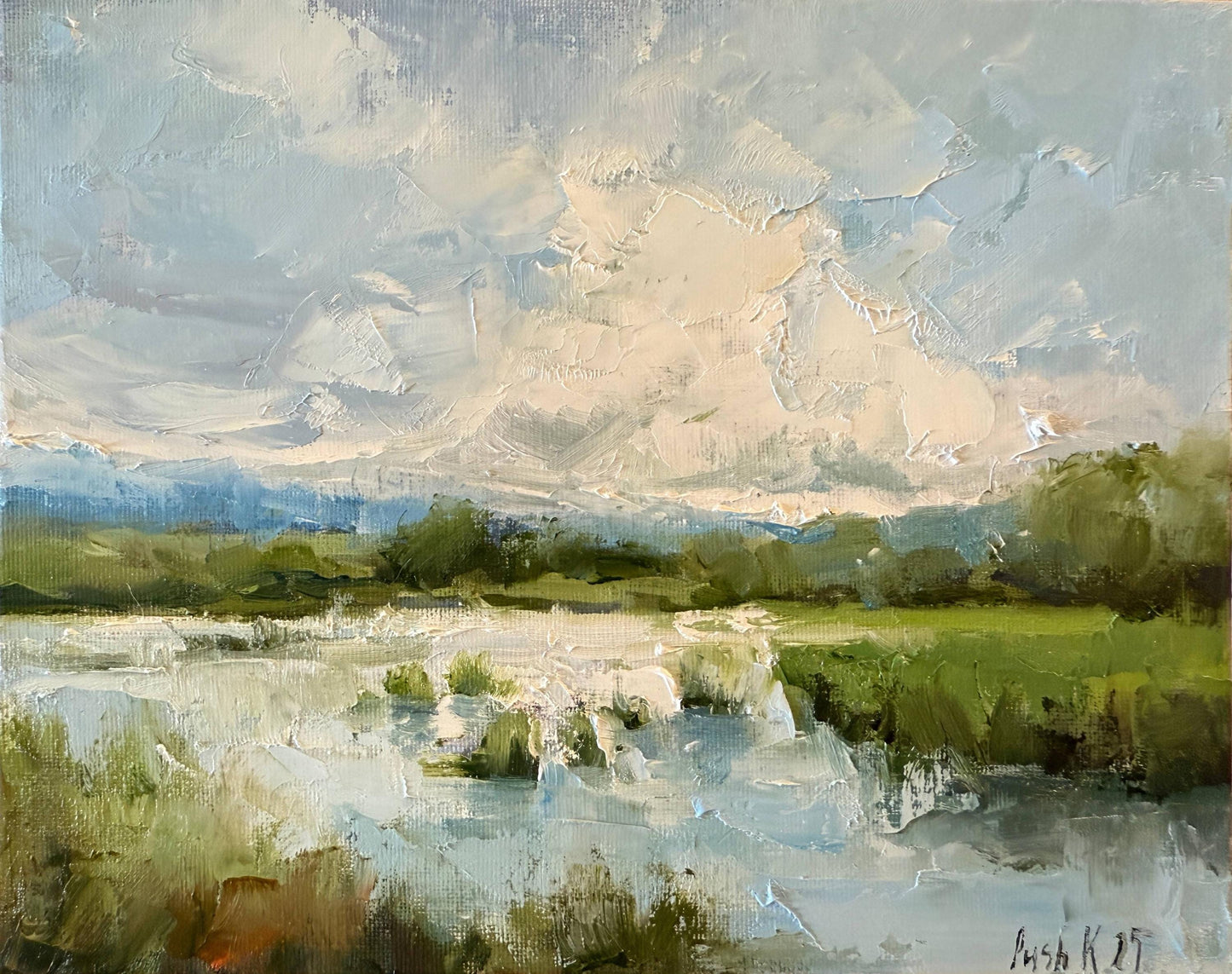 Lake Art Landscape