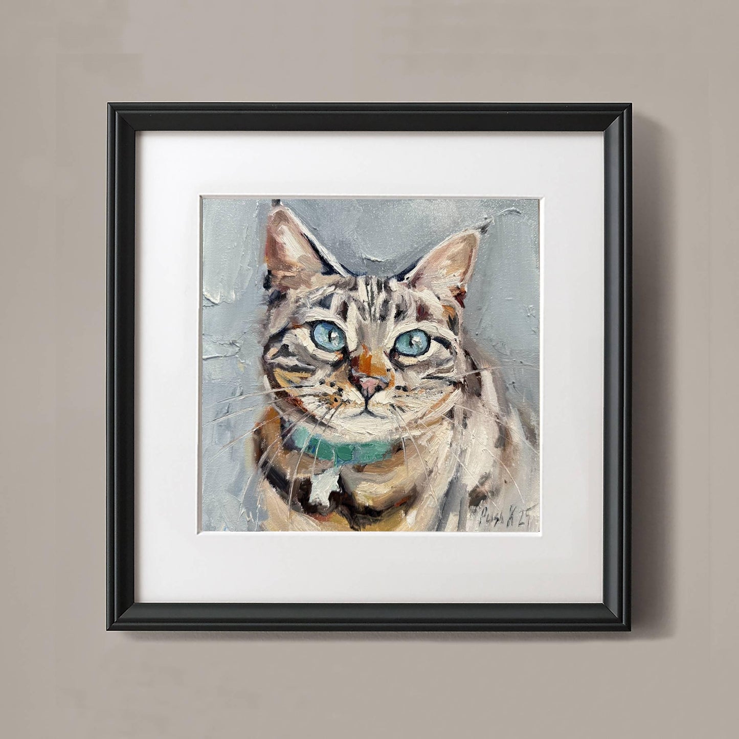 Tabby Cat Portrait