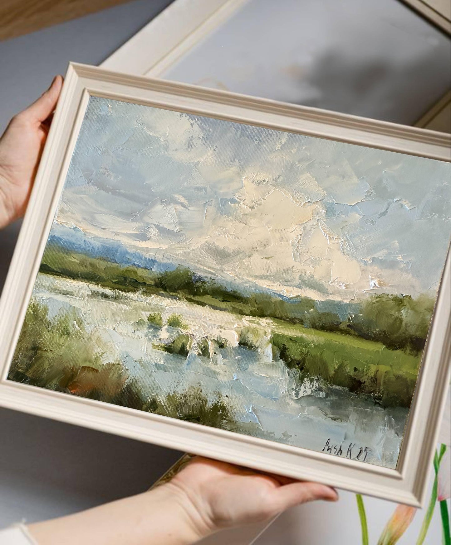 Lake Art Landscape