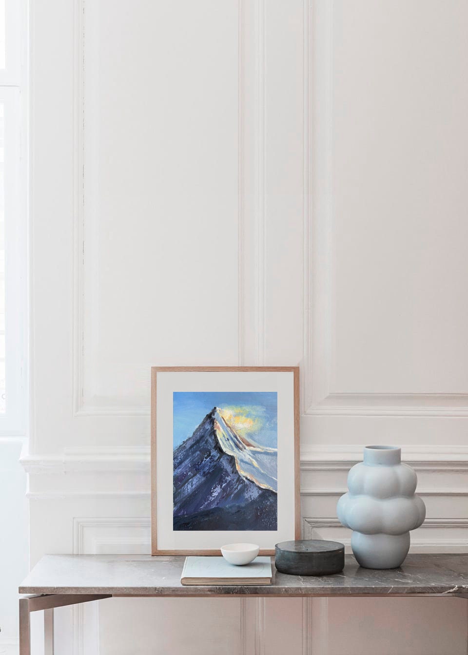 Mountain Oil Painting