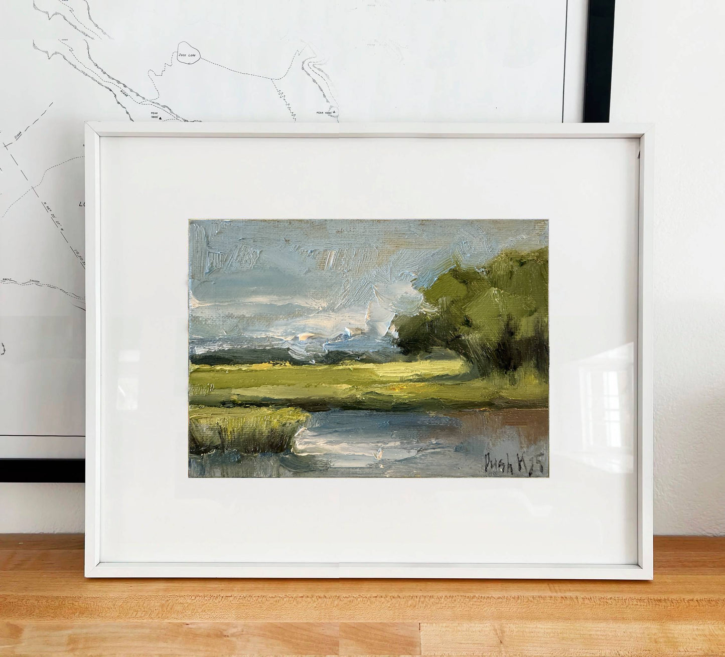 Salt Marsh Painting