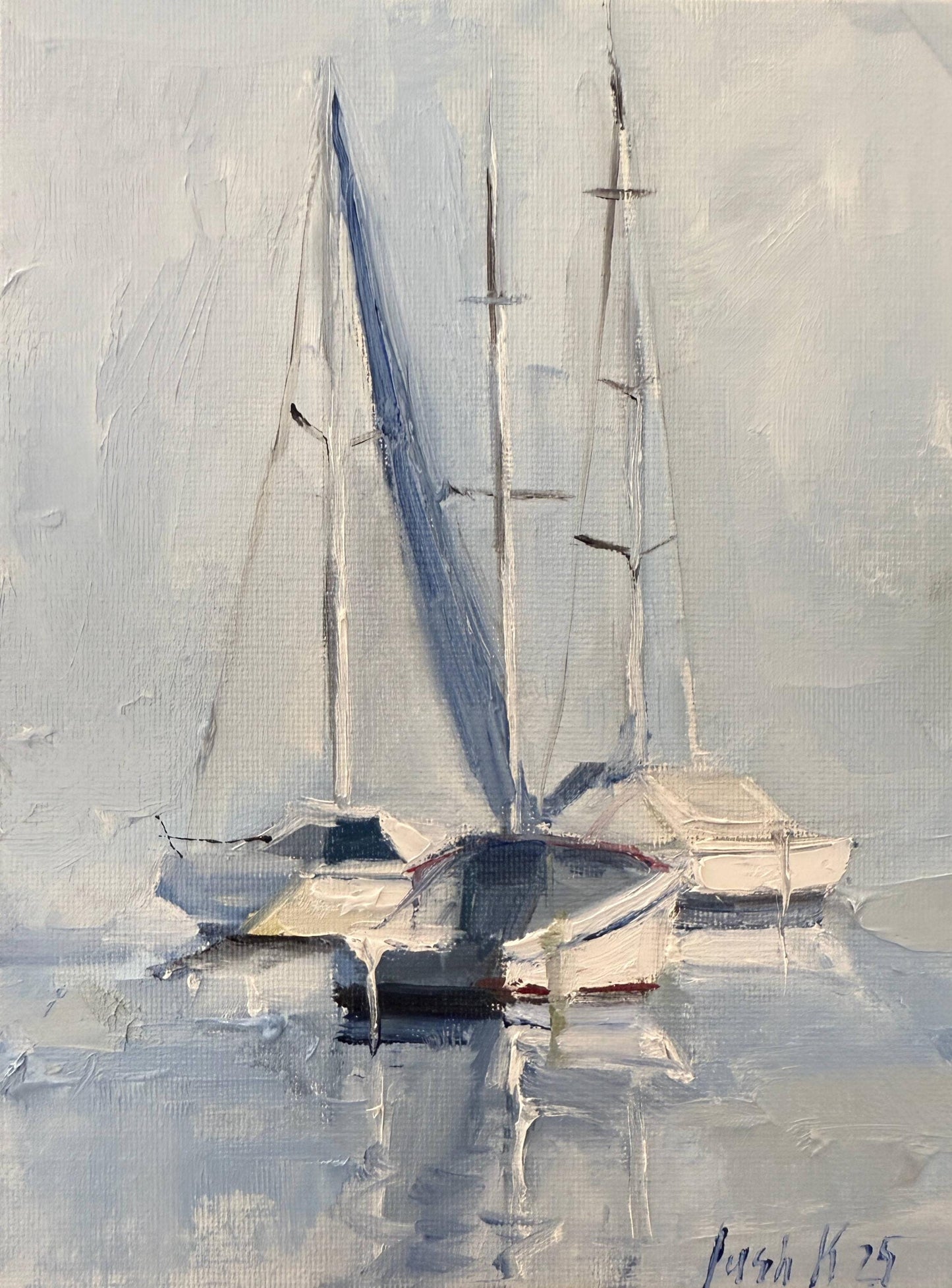 Sailboat Painting