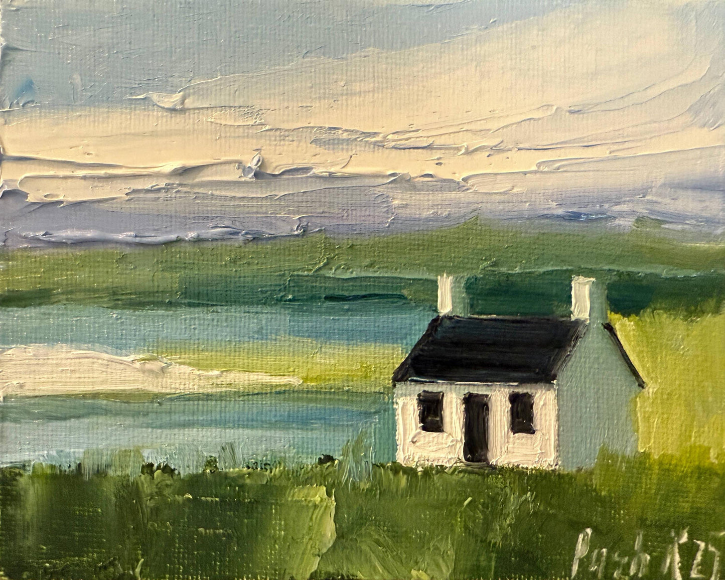 Scotland Oil Painting