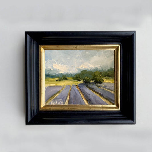 Lavender Small Oil Painting