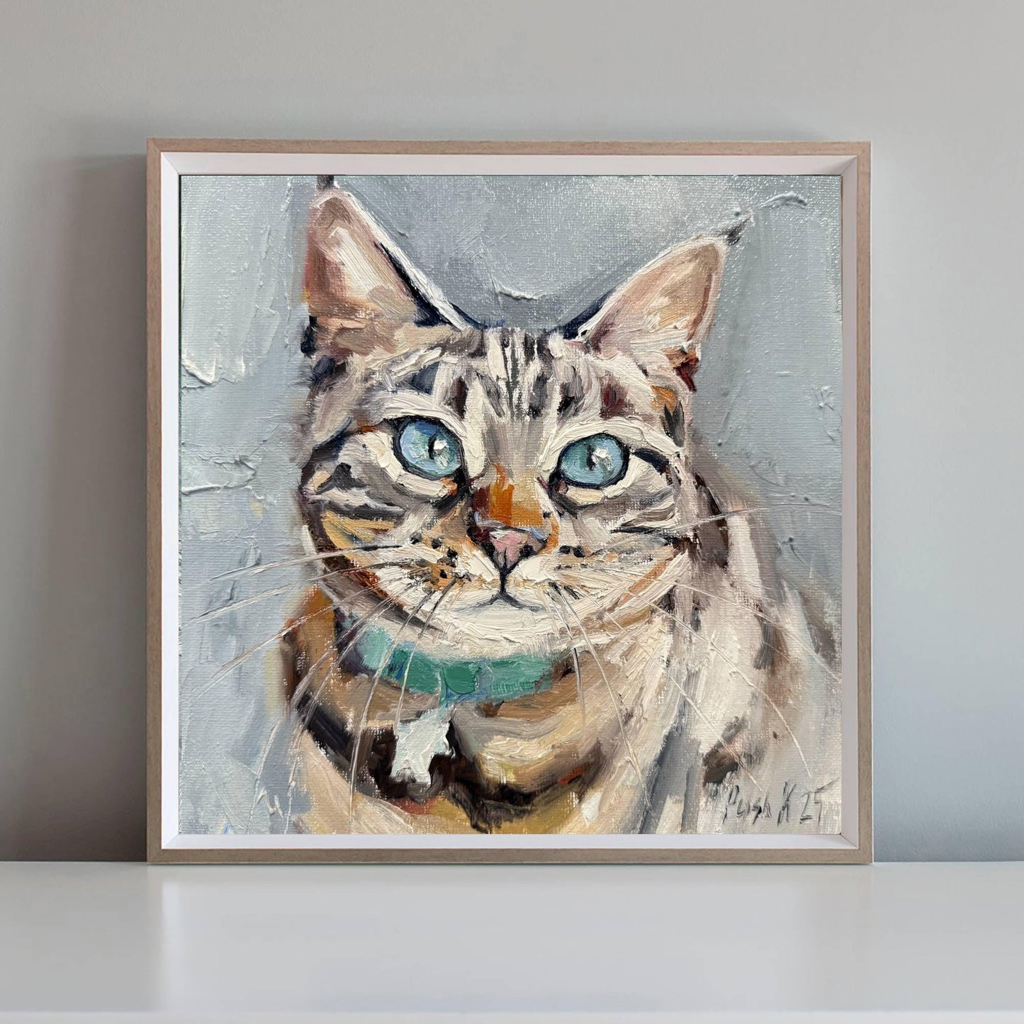 Tabby Cat Portrait