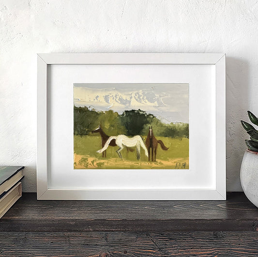 Horse Oil Painting