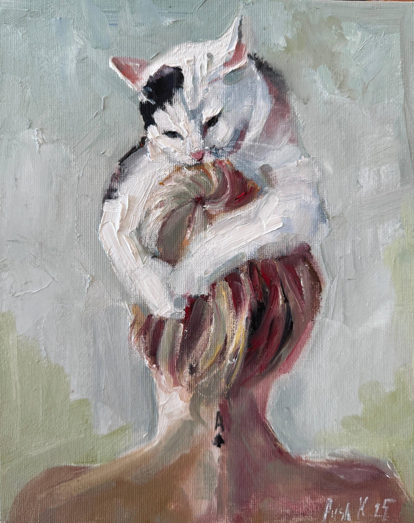 Funny Cat Portrait