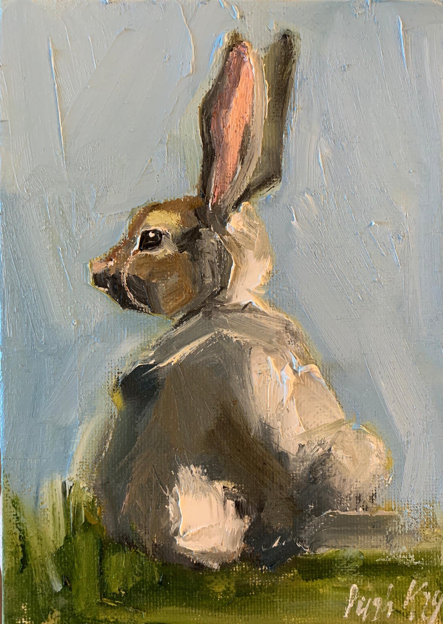 Hare Portrait