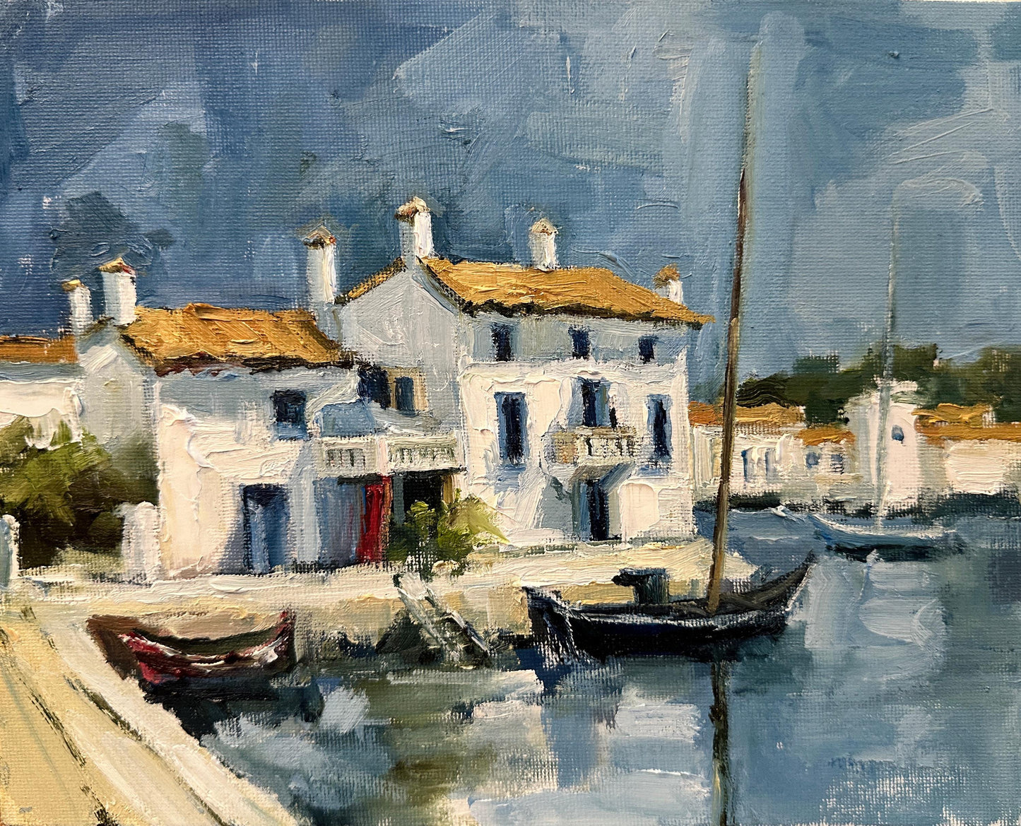 Greece Mediterranean Painting
