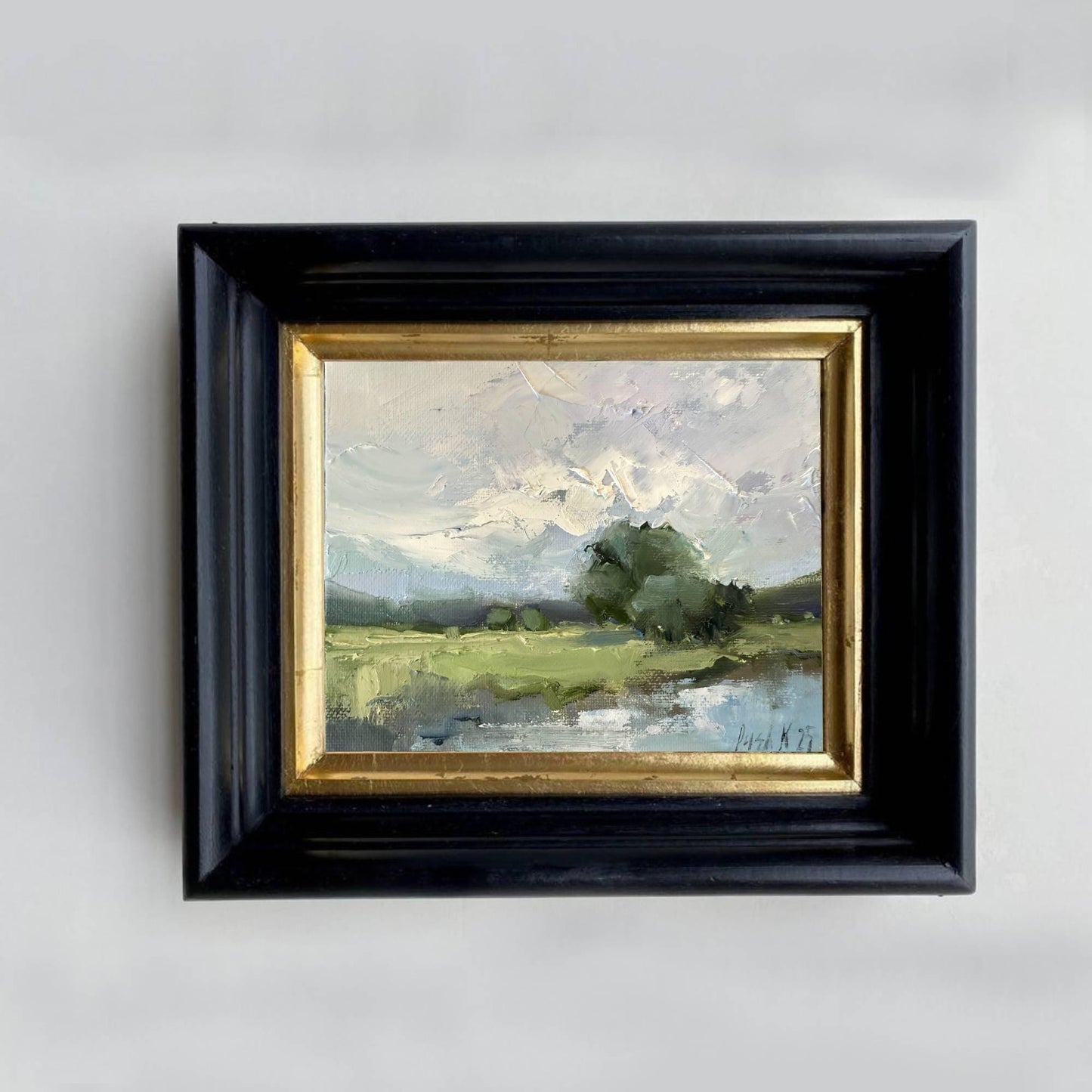 Pond Oil Painting