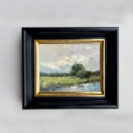 Pond Oil Painting