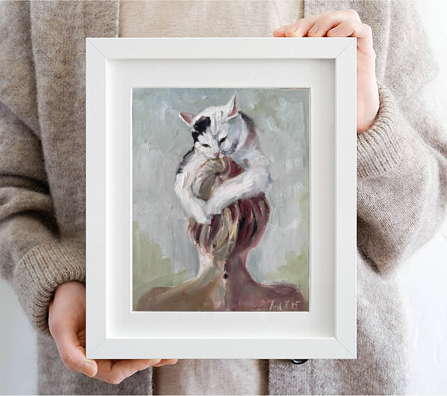 Funny Cat Portrait