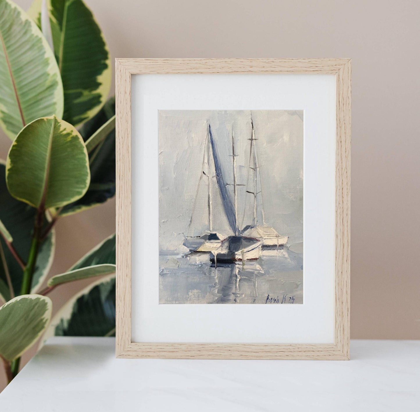 Sailboat Painting