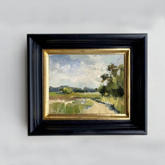 Fall Miniature Oil Painting