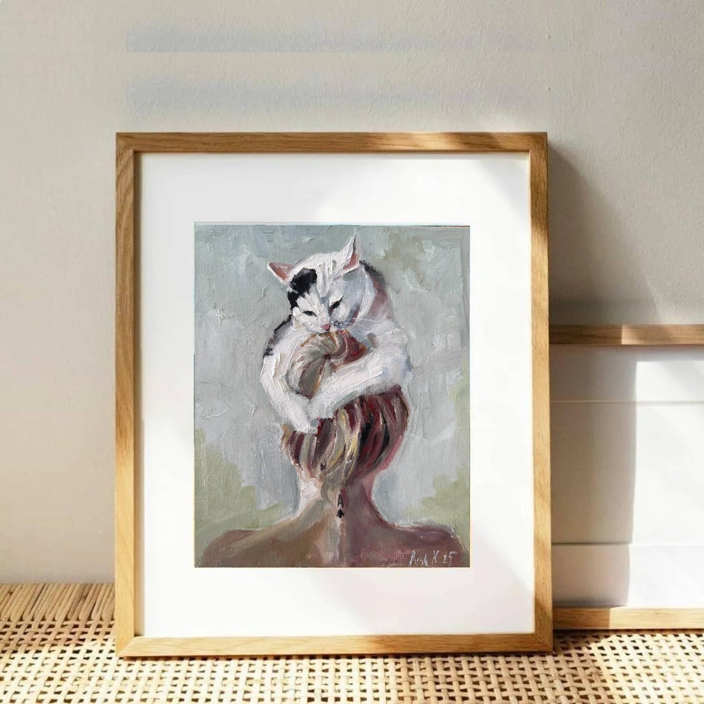 Funny Cat Portrait