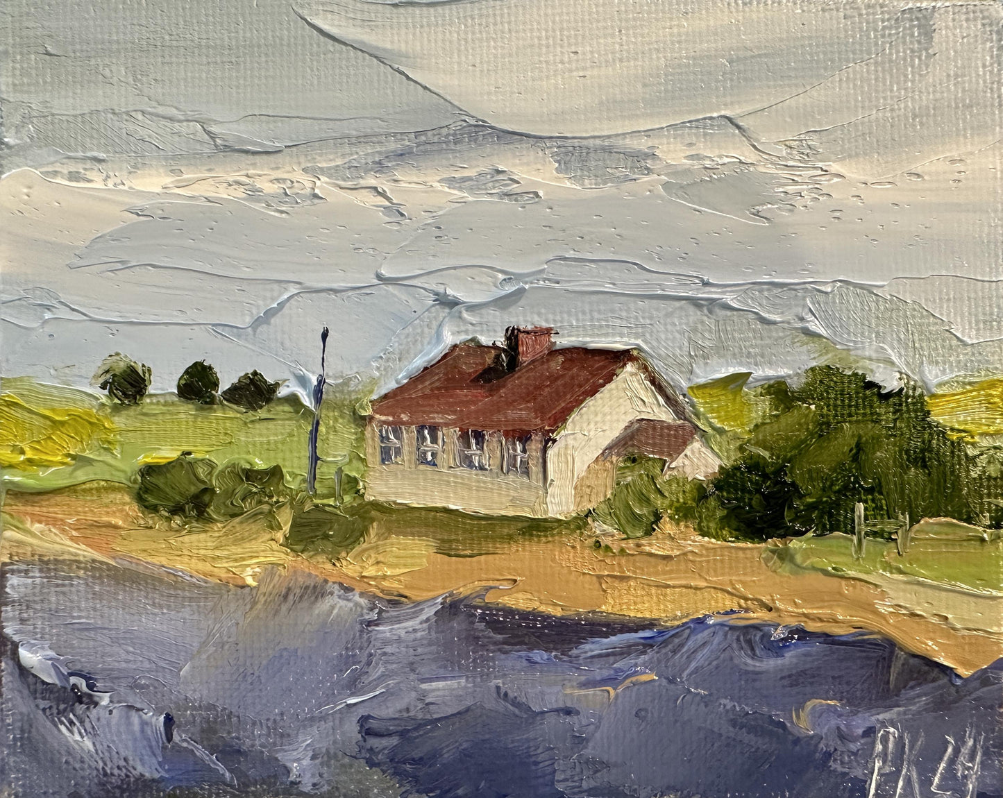 Lavender Painting