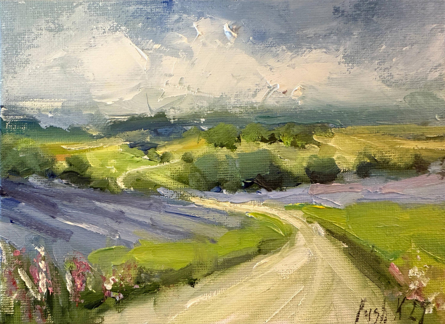 Wildflower Painting
