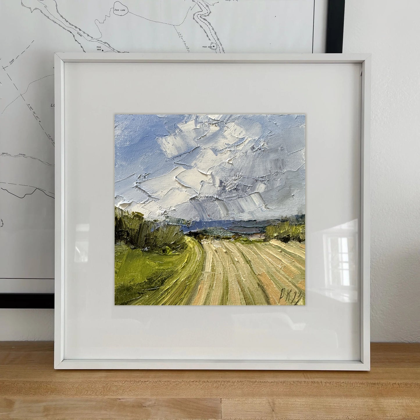 Farmland Oil Painting