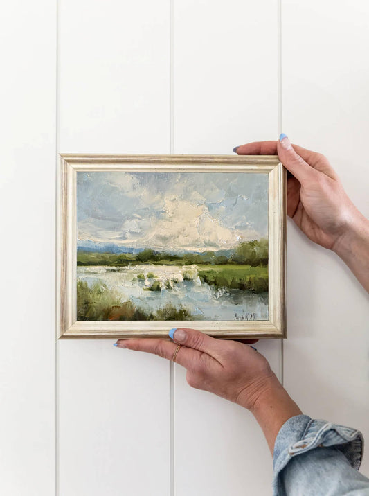Lake Art Landscape