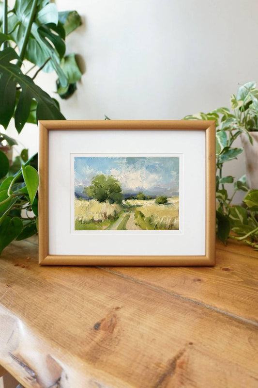 Field Oil Painting