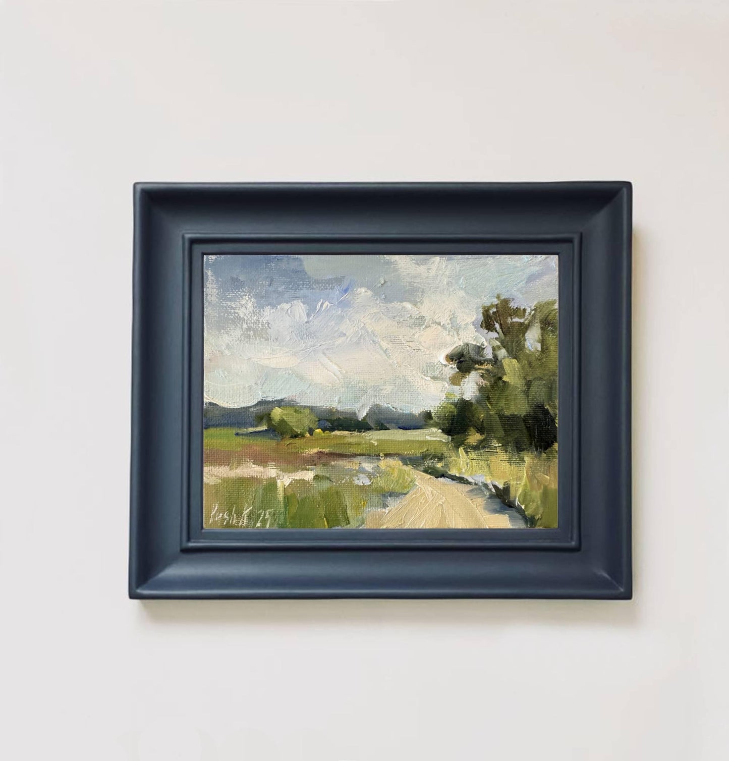Fall Miniature Oil Painting