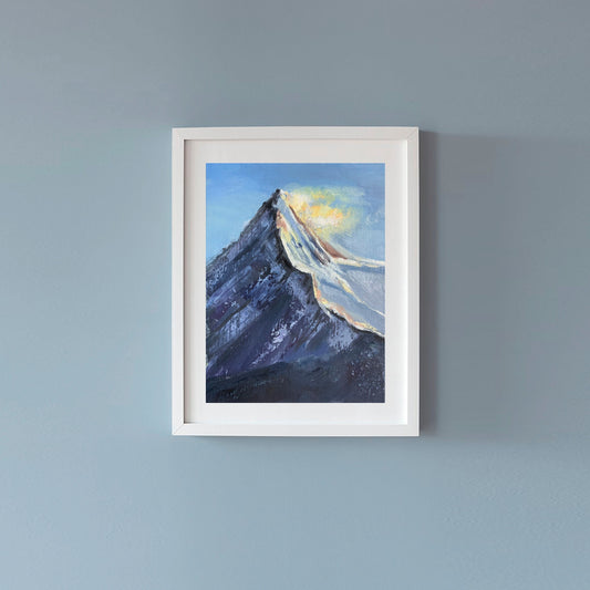 Mountain Oil Painting