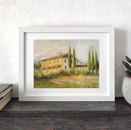 Toscana Oil Painting