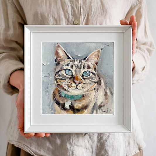 Tabby Cat Portrait